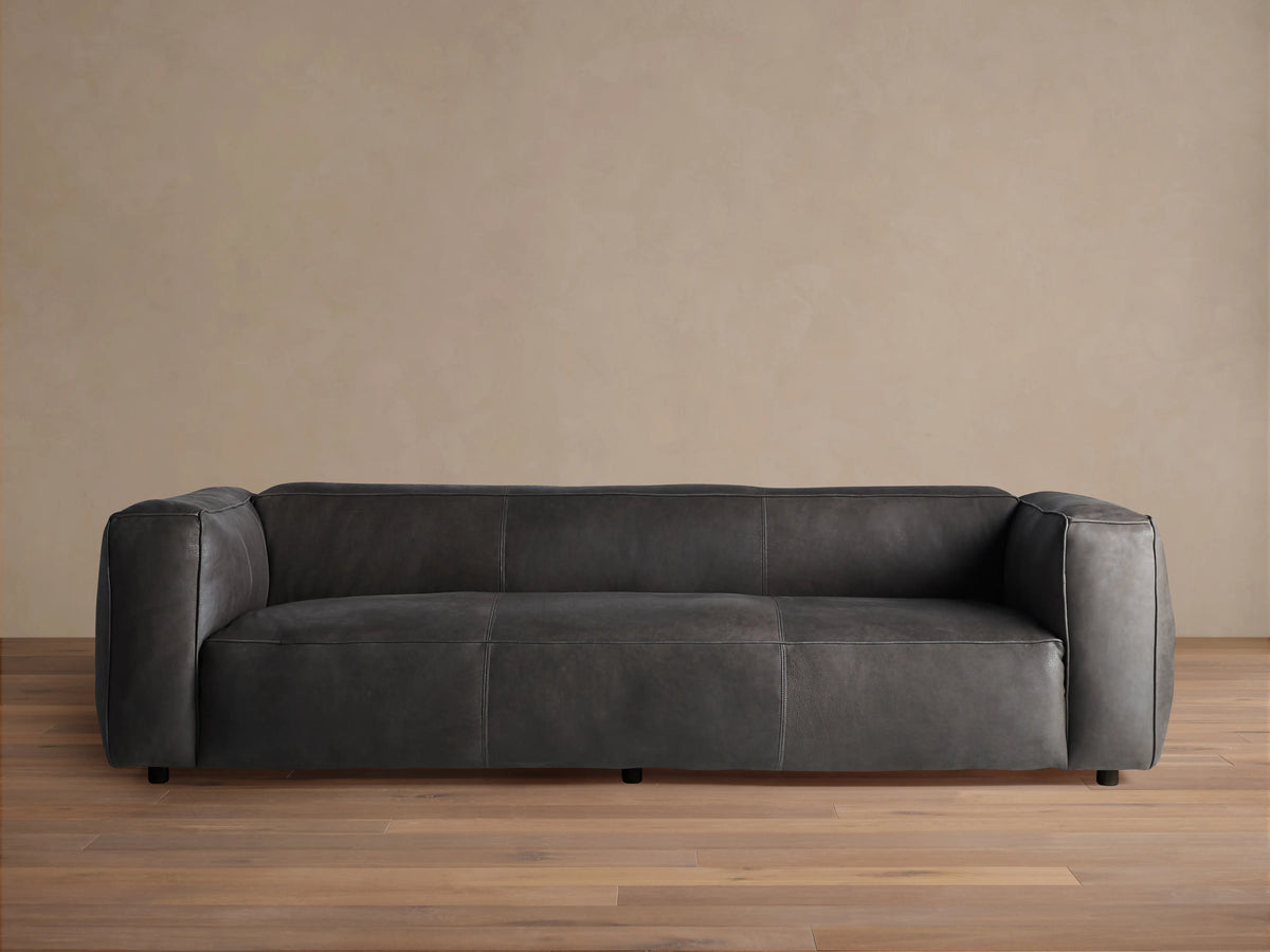 Madrone Leather Sofa