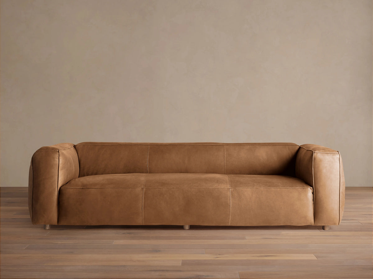 Madrone Leather Sofa