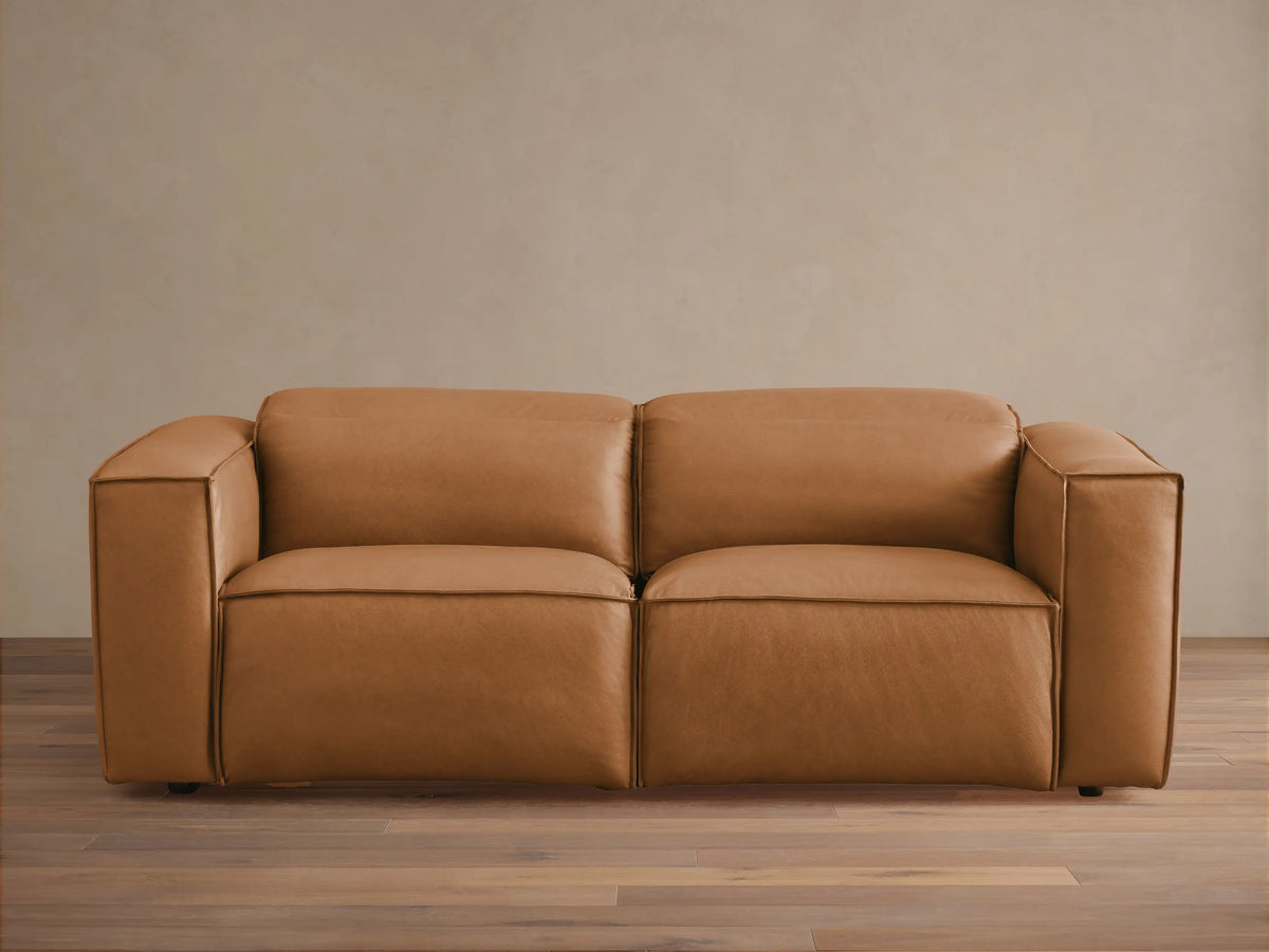 Coburn Leather Two-Piece Motion Sofa