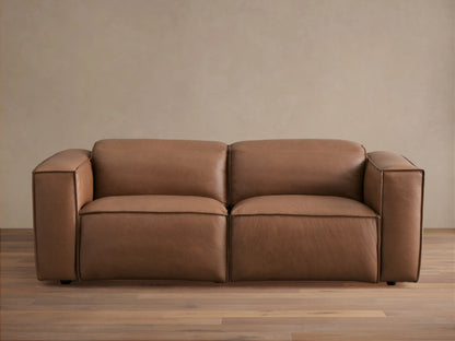 Coburn Leather Two-Piece Motion Sofa
