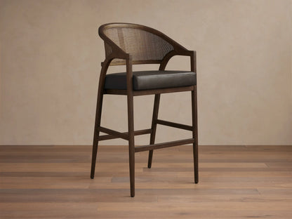 Aimee Faux Leather Stool