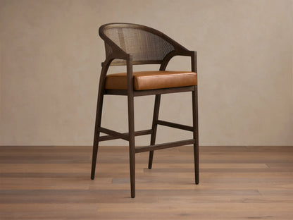 Aimee Faux Leather Stool