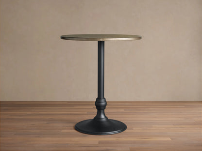 Recycled Metal Bar Table with Wade Base