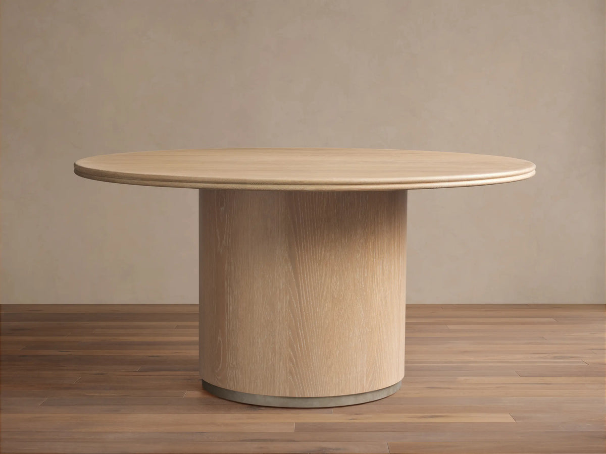 Caden Round Wood Dining Table