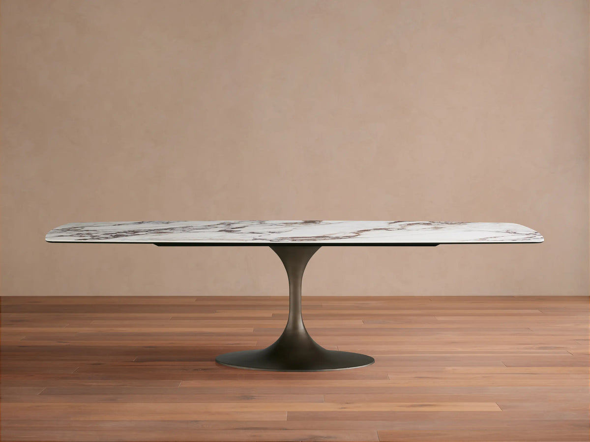 Vincenza Dining Table with Launette Base