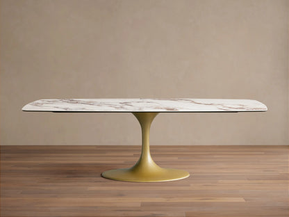 Vincenza Dining Table with Launette Base