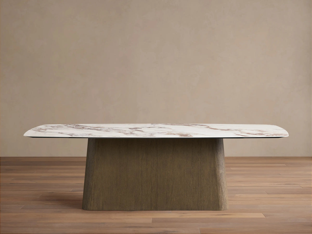 Vincenza Dining Table with Toulouse Base