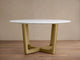 CARRARA / ANTIQUE BRASS / 72"
