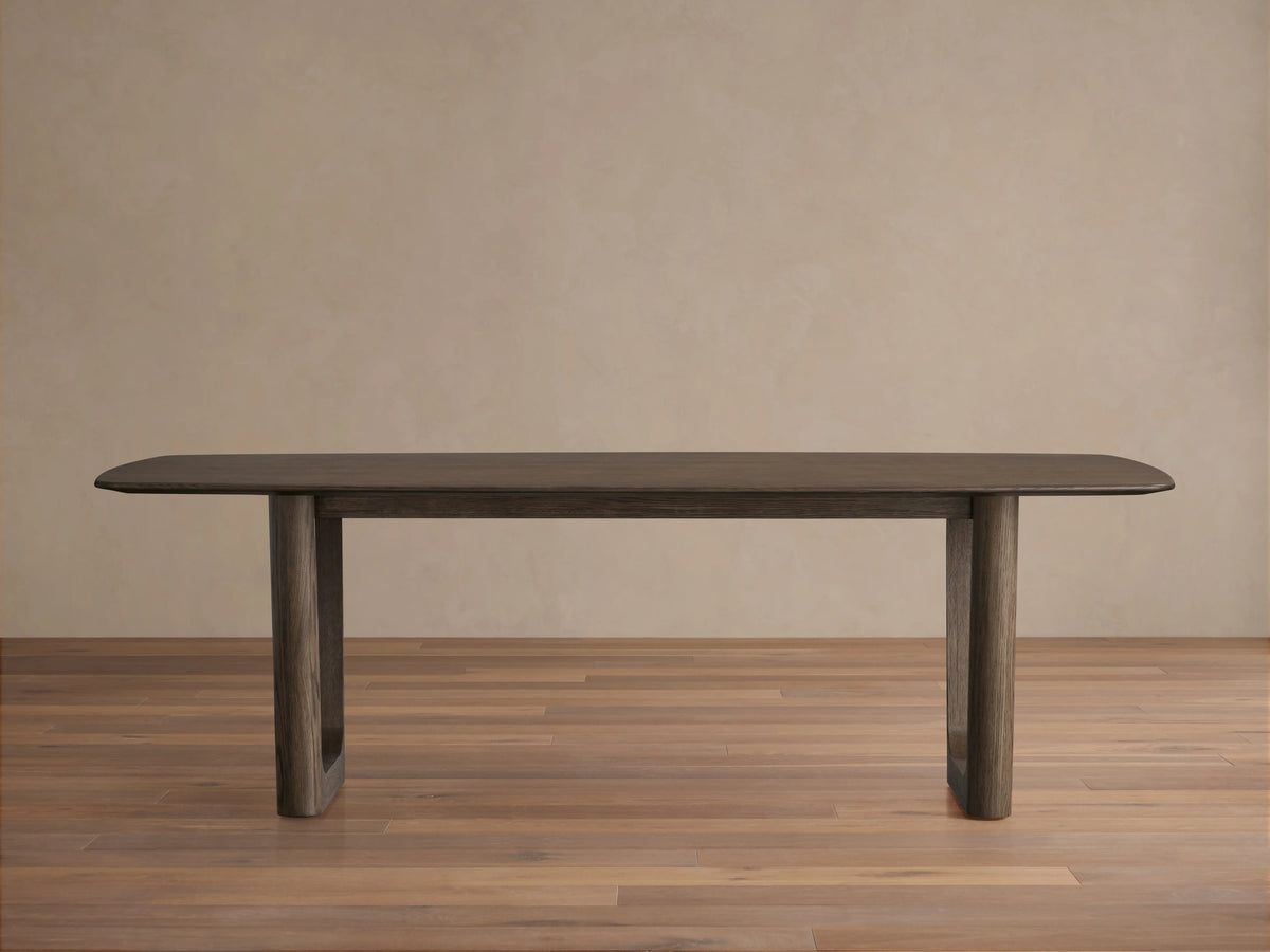 Saint Germain Wood Dining Table with Rennes Base