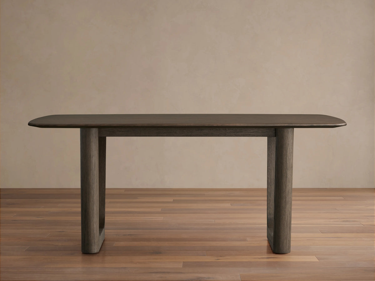 Saint Germain Wood Dining Table with Rennes Base