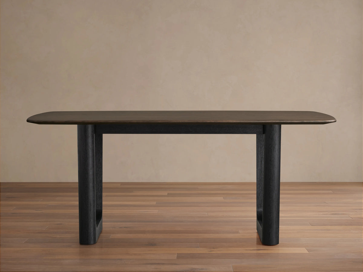 Saint Germain Wood Dining Table with Rennes Base