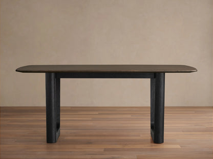 Saint Germain Wood Dining Table with Rennes Base