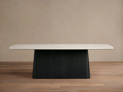 Saint Germain Stone Dining Table with Toulouse Base