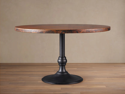 Recycled Metal Bistro Table with Wade Base