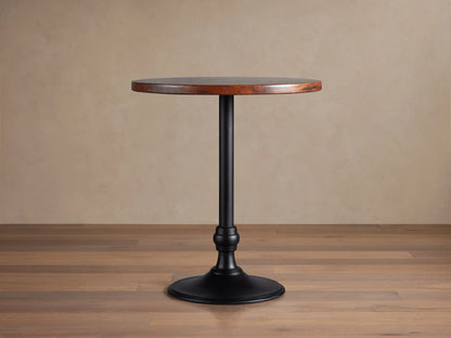 Recycled Metal Bar Table with Wade Base