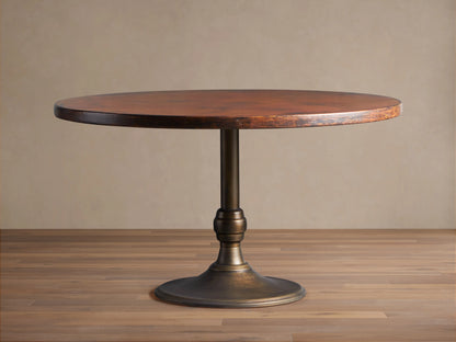 Recycled Metal Bistro Table with Wade Base