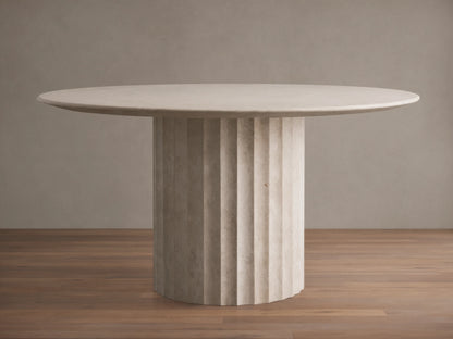 Danae Round Stone Dining Table