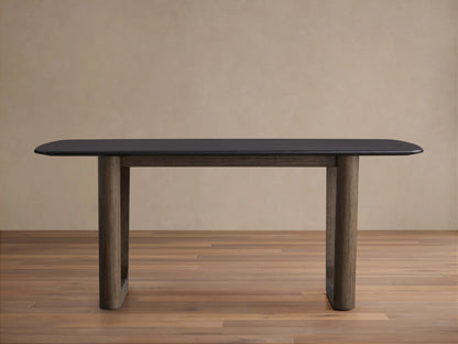 Saint Germain Wood Dining Table with Rennes Base