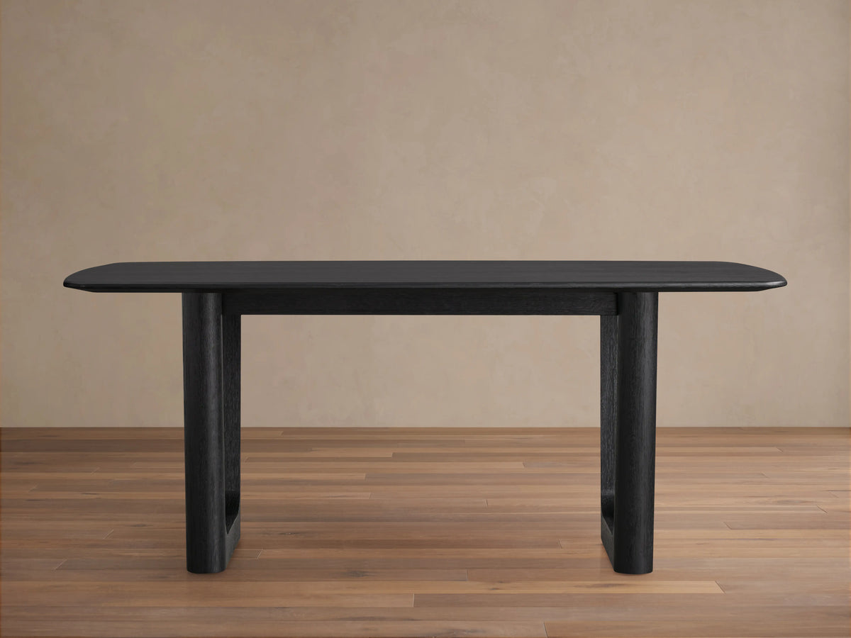 Saint Germain Wood Dining Table with Rennes Base