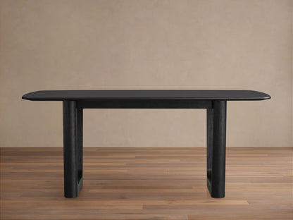 Saint Germain Wood Dining Table with Rennes Base