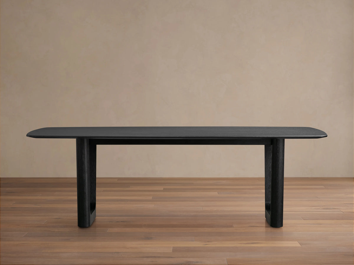 Saint Germain Wood Dining Table with Rennes Base