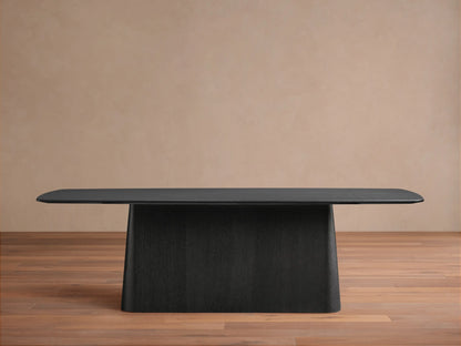 Saint Germain Wood Dining Table with Toulouse Base