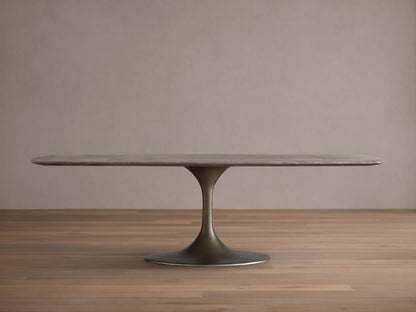 Saint Germain Stone Dining Table with Launette Base