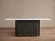 EBONY / CARRARA / 96"