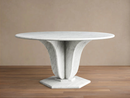 Gabriella Round Stone Dining Table