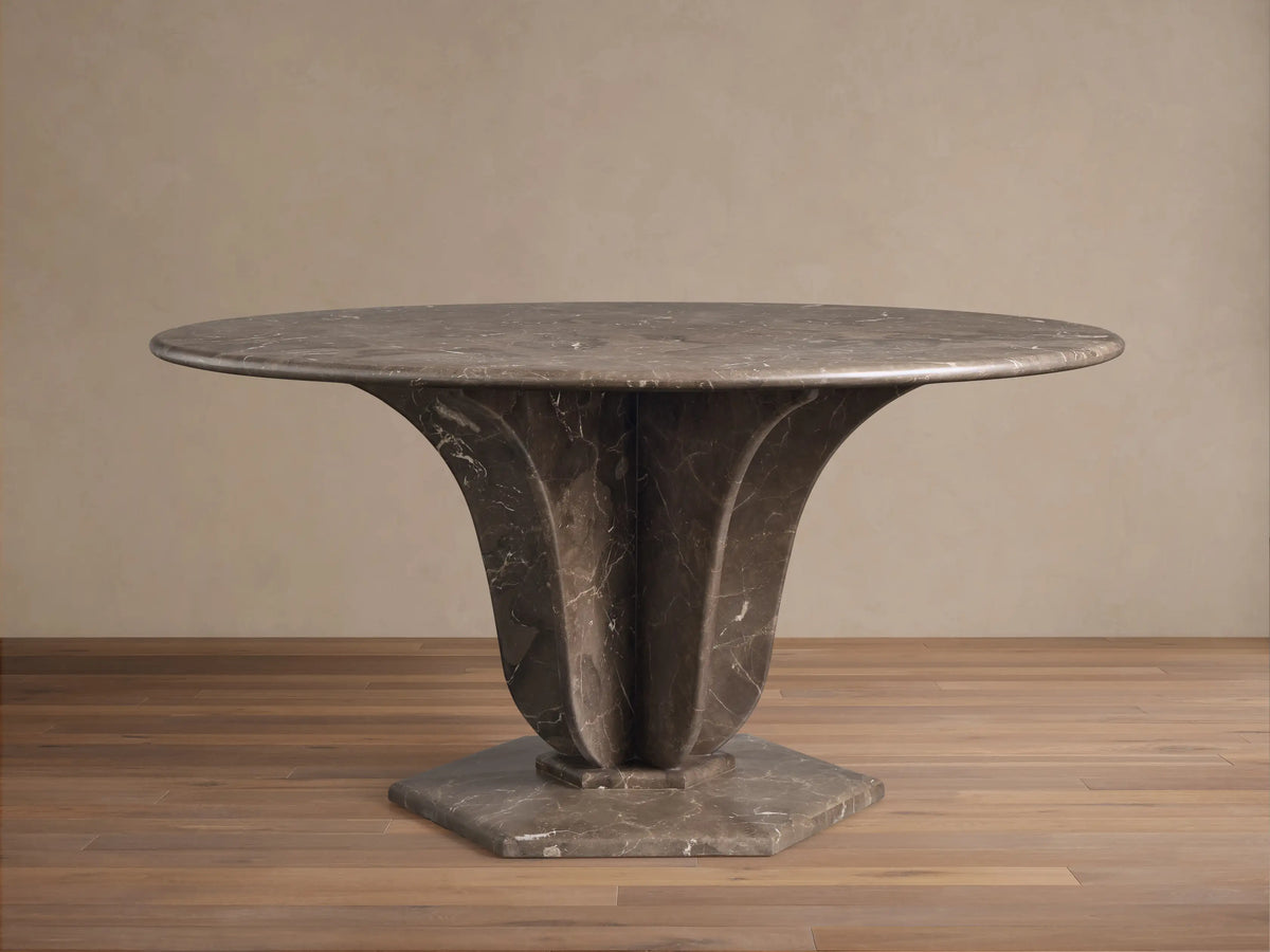 Gabriella Round Stone Dining Table