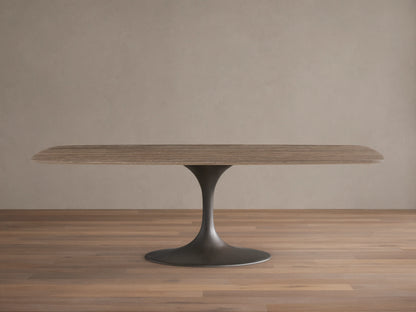 Saint Germain Stone Dining Table with Launette Base