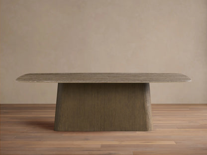 Saint Germain Stone Dining Table with Toulouse Base