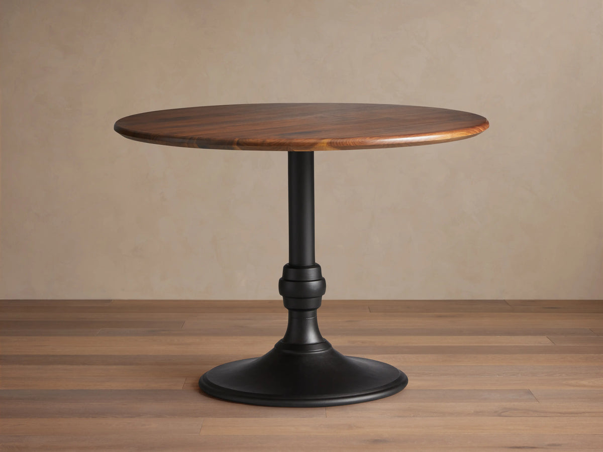 Jacob Bistro Table with Wade Base