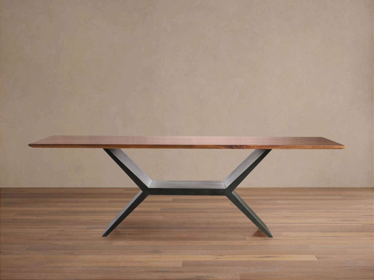 Jacob Dining Table with Vertex Base