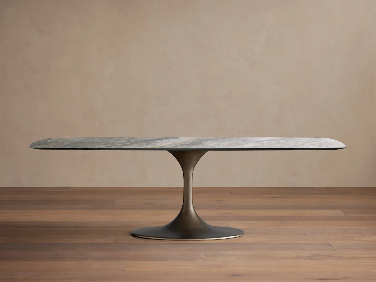 Vincenza Dining Table with Launette Base