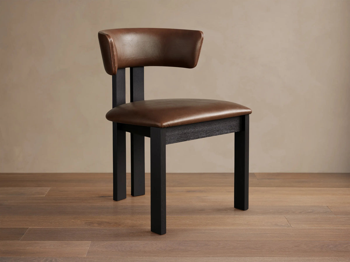 Rodin Faux Leather Dining Side Chair