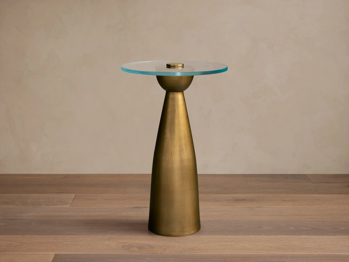 Beaufort Glass Top Martini Table
