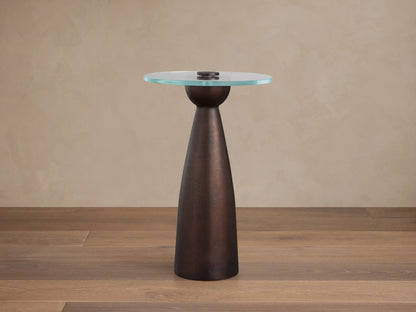 Beaufort Indoor Only Glass Top Martini Table