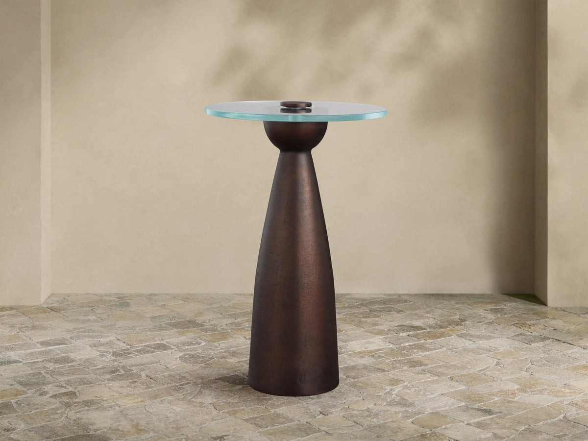 Beaufort Glass Top Martini Table