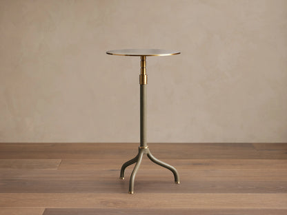 Ferdinand Leather Martini Table