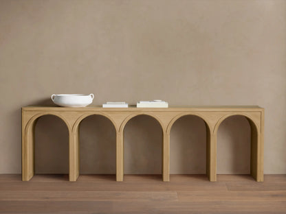 Hattie Console Table in Dune