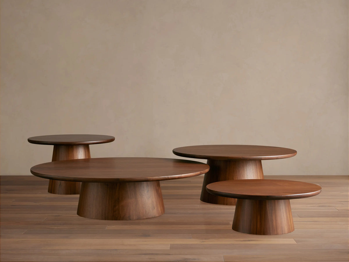 Hemmings 24"D Low Nesting Coffee Table in Walnut (1 of 5)
