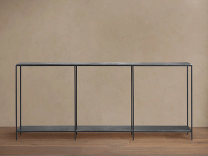 Kavali Console Table in Silver