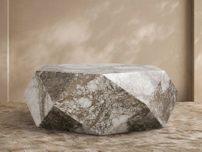 Lysa 48" Outdoor Compatible Coffee Table in Brown Onyx (2 of 7)