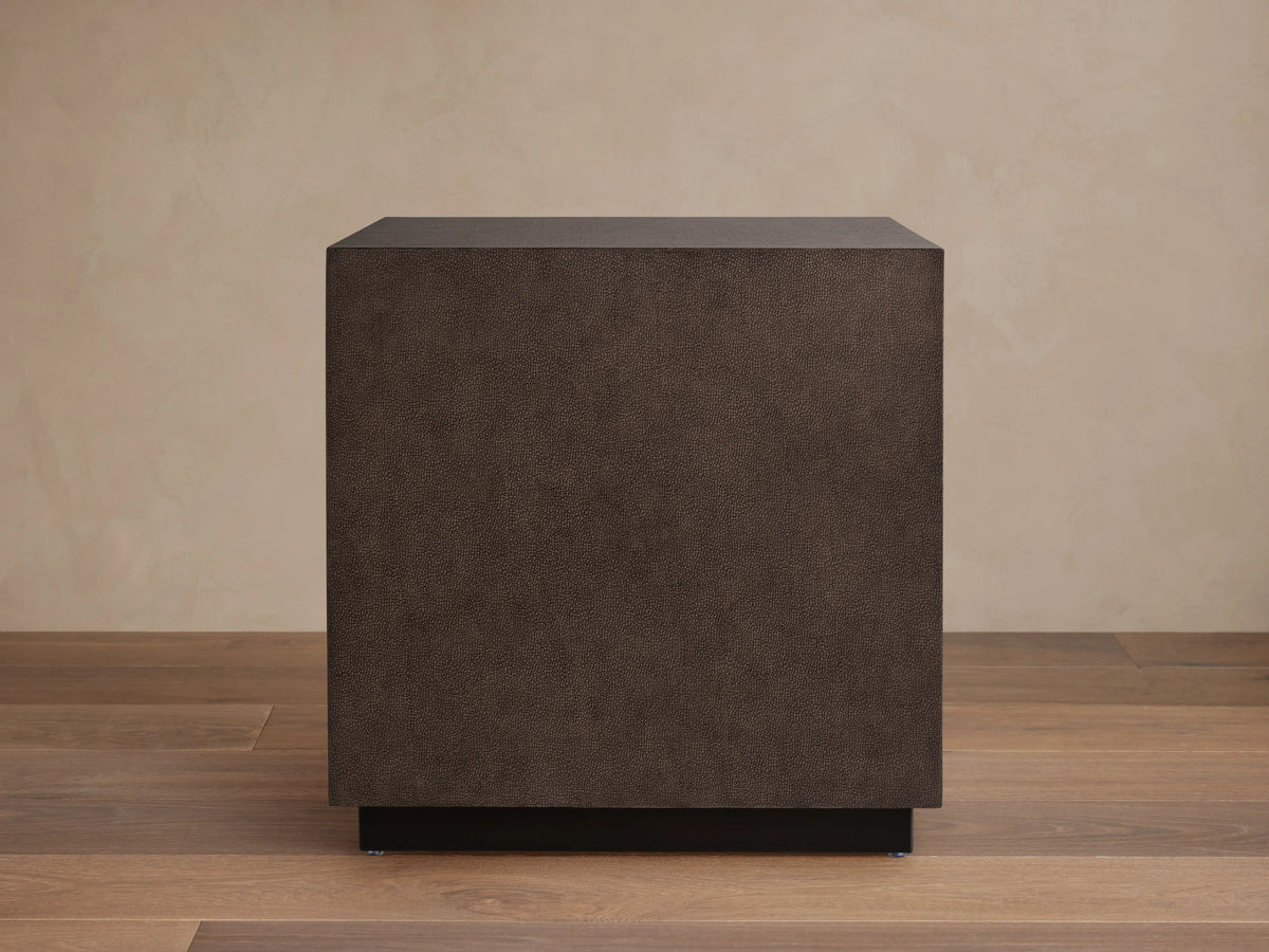Malone Square Plinth End Table