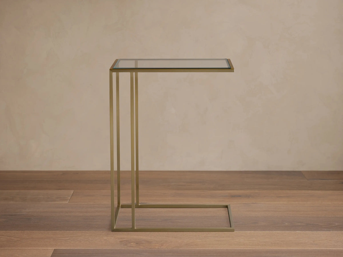 Mills Glass C Table