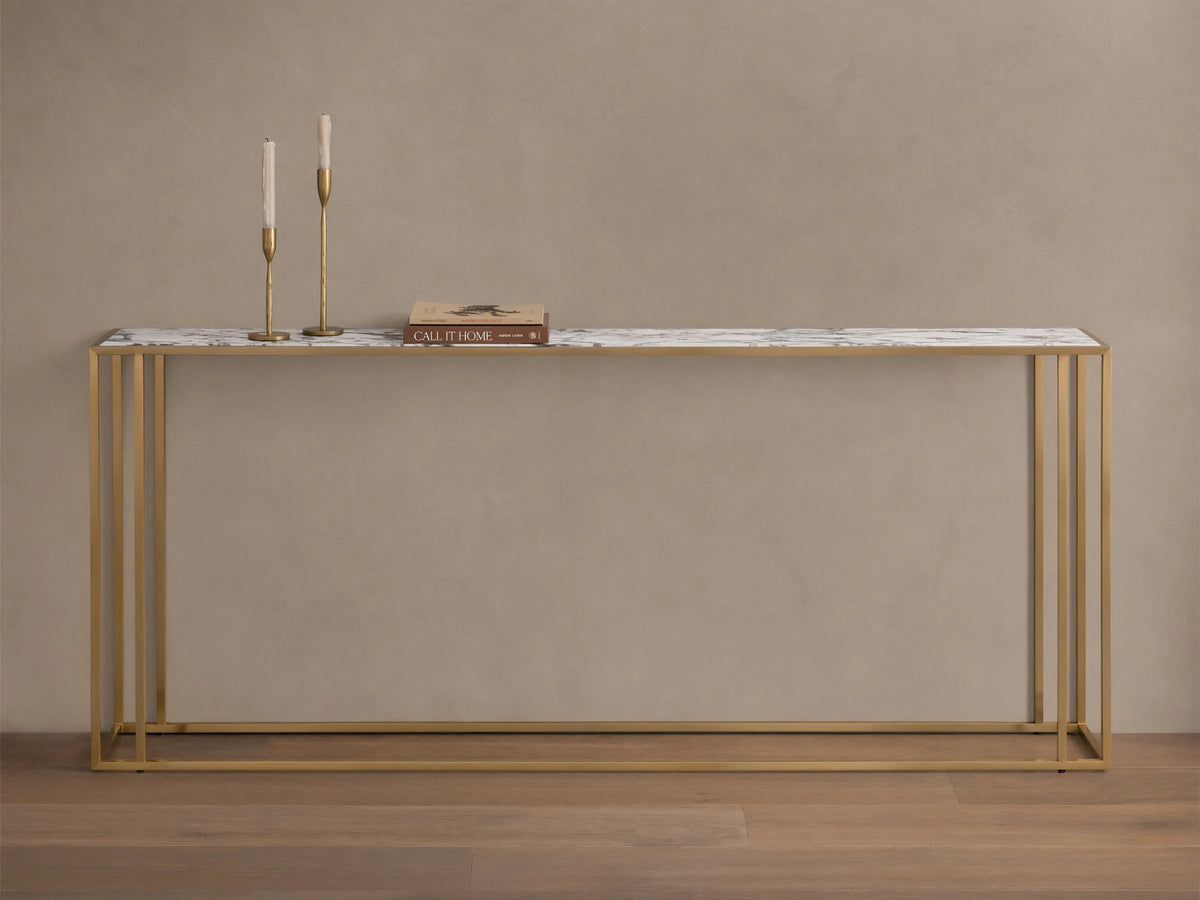 Mills Stone Console Table