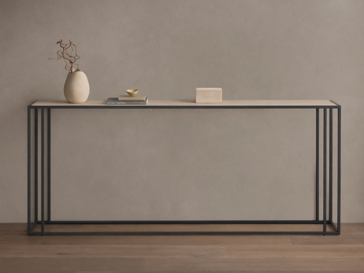 Mills Stone Console Table