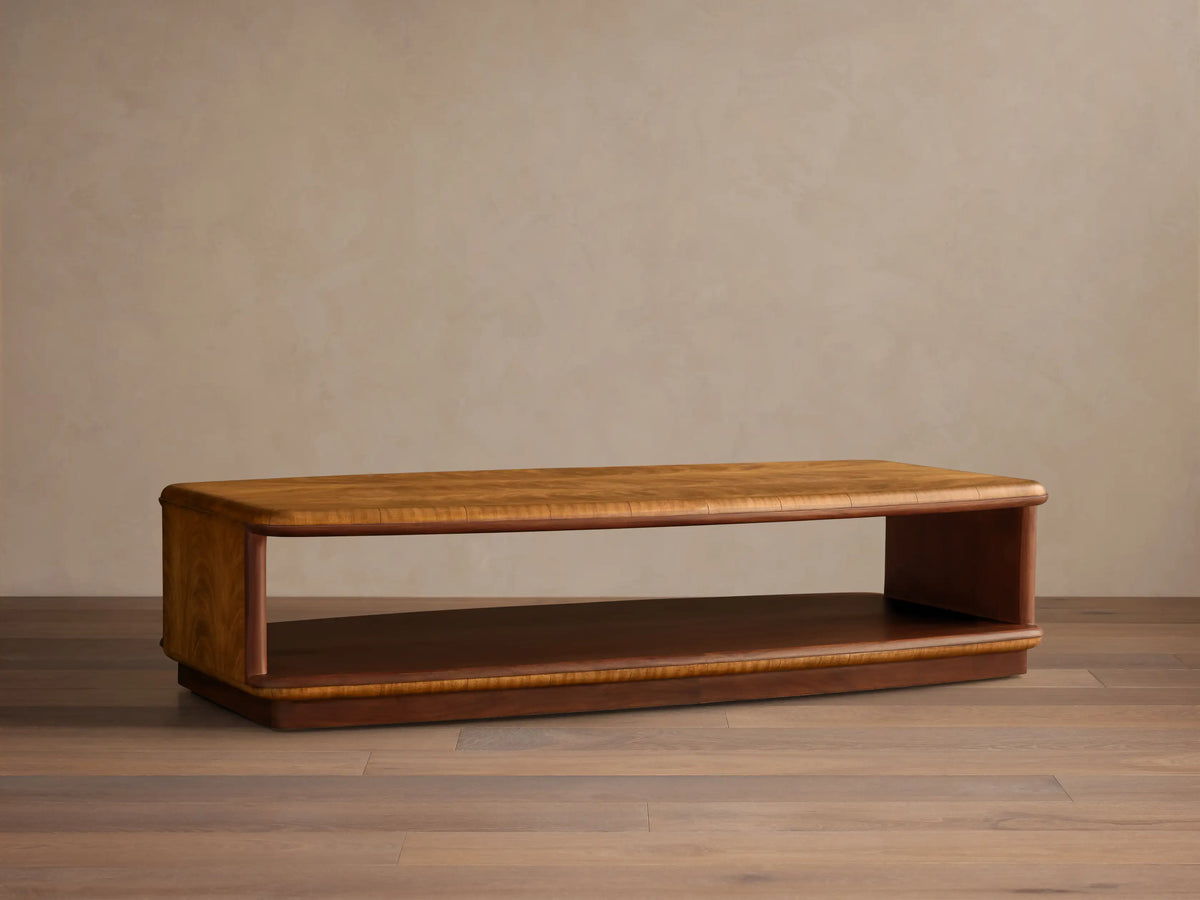 Palma 64"W Rectangle Coffee Table in Canelle (1 of 5)