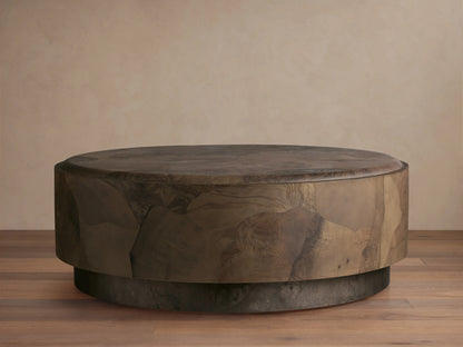 Polanco Round Plinth Coffee Table